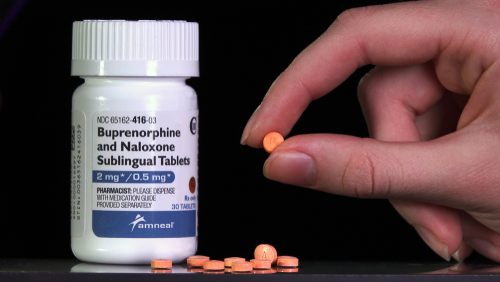 Buprenorphine and Naloxone (Suboxone) tablets